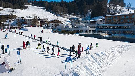 Practice slope - Das Hopfgarten