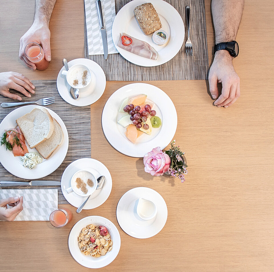 An energy-rich breakfast in the morning