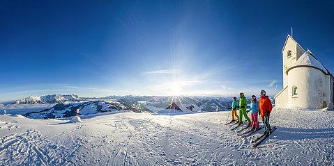 Skiing The Hopfgarten