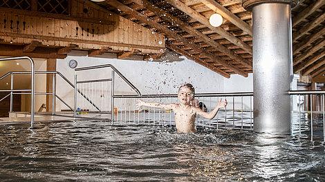 Family holidays with indoor pool