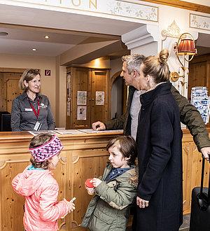 Familotel Das Hopfgarten Rezeption