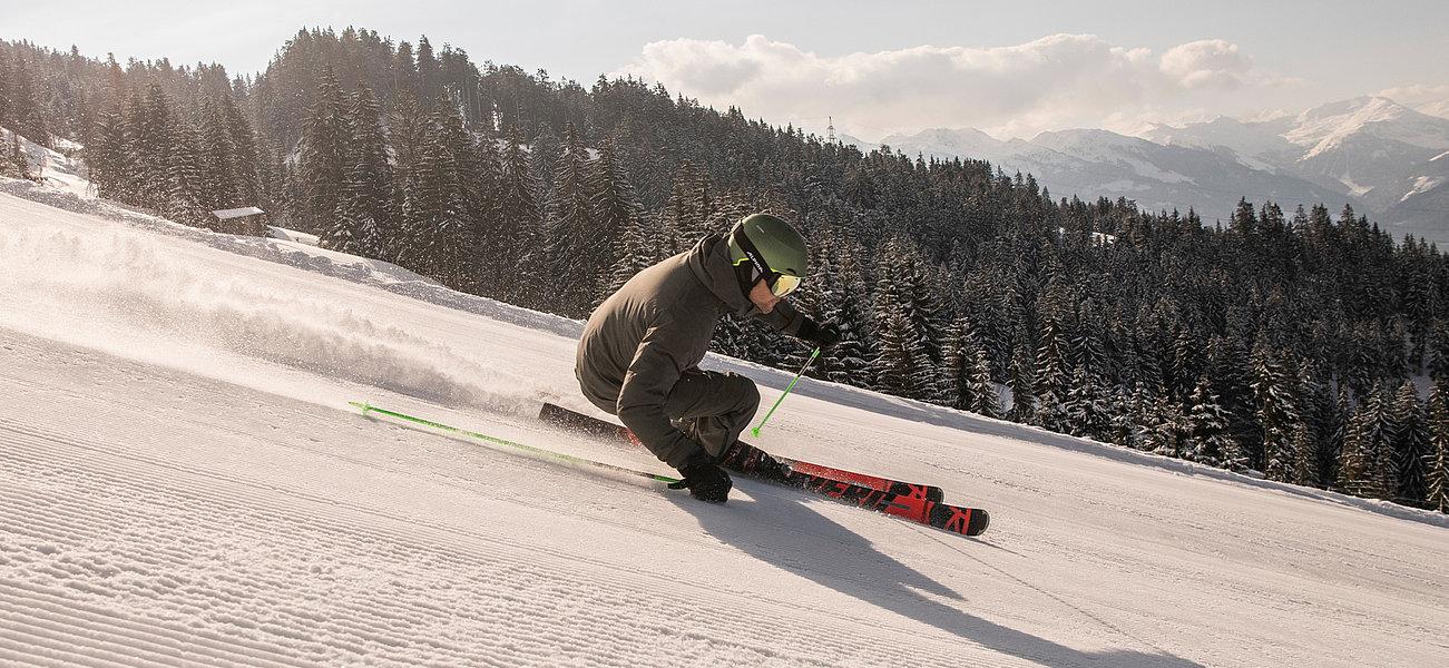 Skifahren im Winterurlaub